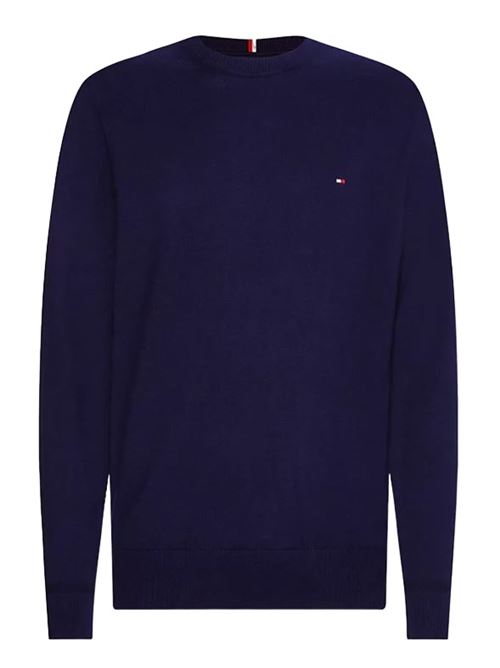 pima org ctn cashmere crew neck Tommy Hilfiger | MW0MW28046DW5.DW5